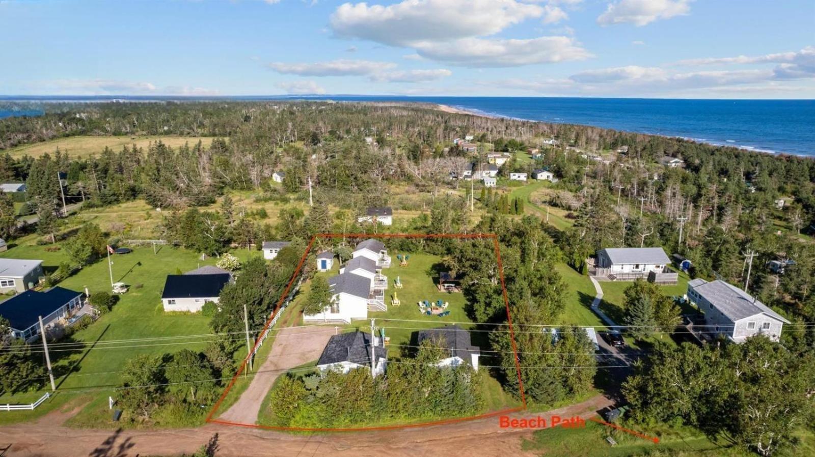 Beach Trees Cottages York Экстерьер фото